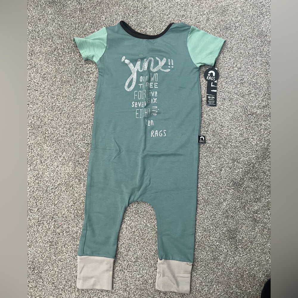 RAGS Romper 18-24 JINX glitter